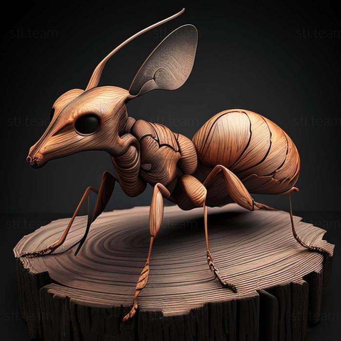 3D модель Camponotus oasium (STL)